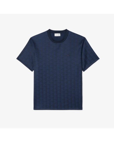Lacoste Camiseta de jacquard con monograma