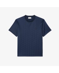 Lacoste Camiseta de jacquard con monograma