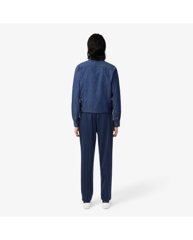 Lacoste Pantalón de chándal de jacquard con monograma
