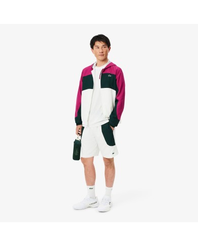 Lacoste Camiseta deportiva con bloques de color estampados