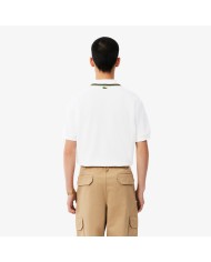 Lacoste Polo con insignia de corte clásico de fabricación francesa