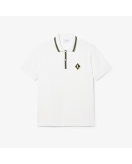 Lacoste Polo con insignia de corte clásico de fabricación francesa