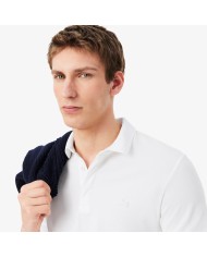 Lacoste Polo de corte regular Paris de piqué elástico