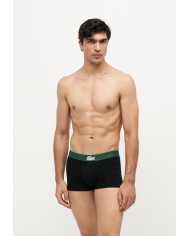 Lacoste Bóxer Pack de 3 calzoncillos con cocodrilo de punto jersey elástico