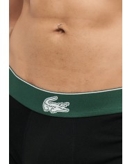 Lacoste Bóxer Pack de 3 calzoncillos con cocodrilo de punto jersey elástico