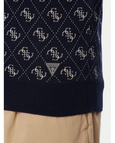 Guess Jersey Martin CN LS 4G Logo