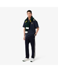 Lacoste Camiseta de rayas con insignia fabricada en Francia