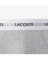 Lacoste Calzoncillos Pack de 3 slips de algodón elástico