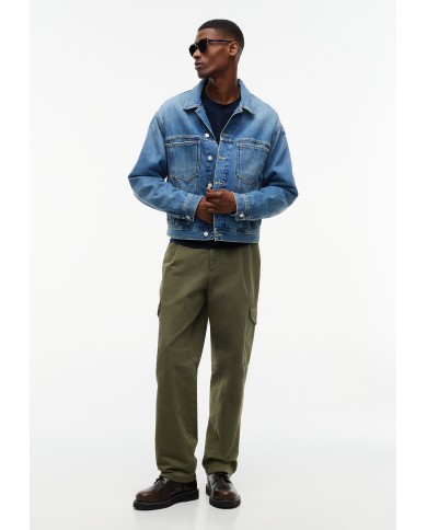 Tommy Jeans Cazadora Trucker vaquera con parche