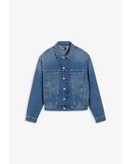Tommy Jeans Cazadora Trucker vaquera con parche