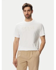 Guess Camiseta cn SS Guess Logo embroidery Tee