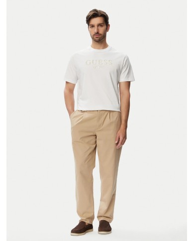 Guess Camiseta cn SS Guess Logo embroidery Tee