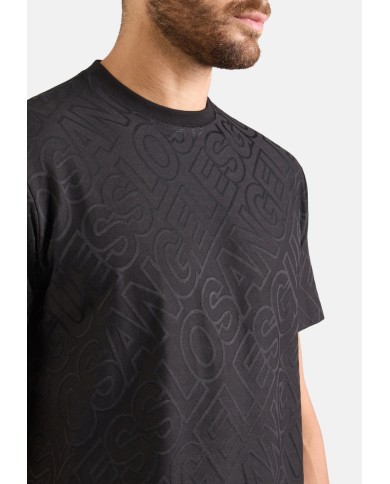 Guess Camiseta CN SS Jacquard Allover Tee