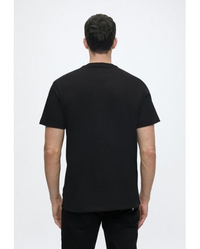 Guess Camiseta CN SS Triangle Leaves Embroide