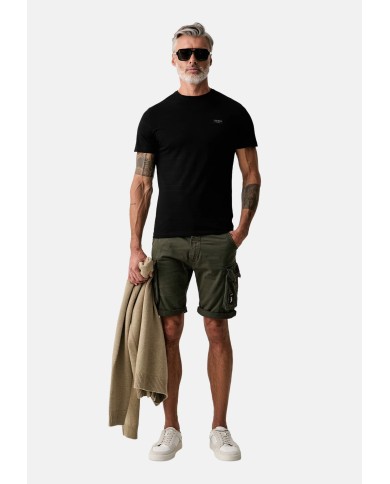 Guess Camiseta CN SS Textured Jersey Tee