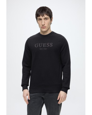 Guess Sudadera CN LS Basic Box Logo Sweatshirt