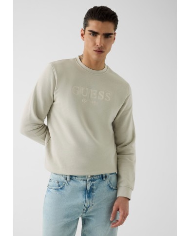 Guess Sudadera CN LS Basic Box Logo Sweatshirt