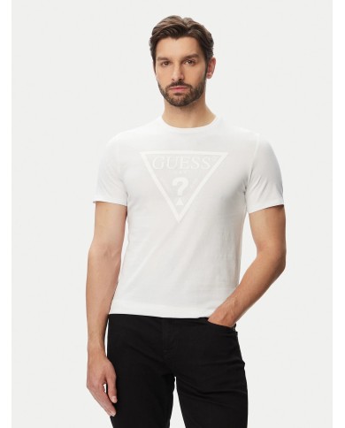 Guess Camiseta CN SS Core Triangle Logo Tee