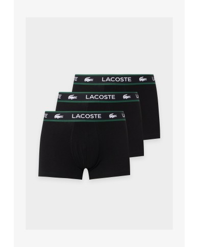 Lacoste Bóxer Pack de 3 bóxer de la marca de punto jersey elástico