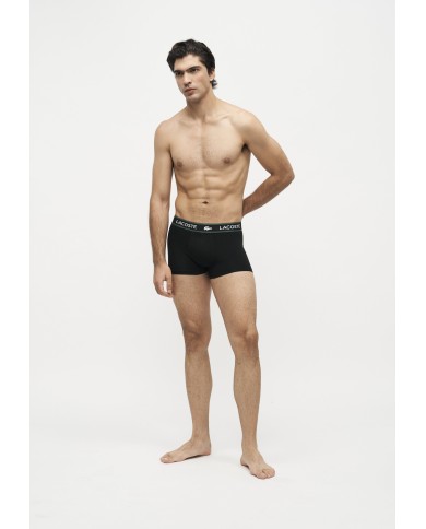 Lacoste Bóxer Pack de 3 bóxer de la marca de punto jersey elástico