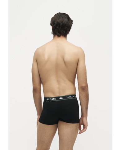 Lacoste Bóxer Pack de 3 bóxer de la marca de punto jersey elástico