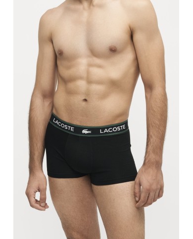 Lacoste Bóxer Pack de 3 bóxer de la marca de punto jersey elástico