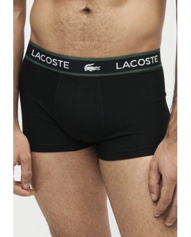 Lacoste Bóxer Pack de 3 bóxer de la marca de punto jersey elástico