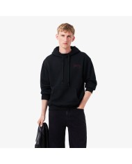 Lacoste Sudadera con capucha y bordados de la marca
