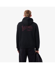 Lacoste Sudadera con capucha y bordados de la marca