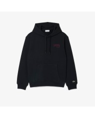 Lacoste Sudadera con capucha y bordados de la marca