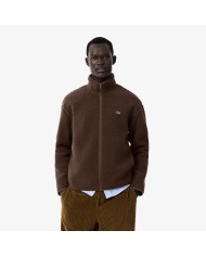 Lacoste Chaqueta de borreguillo con cuello alto