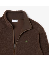 Lacoste Chaqueta de borreguillo con cuello alto