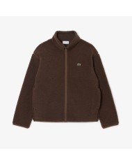 Lacoste Chaqueta de borreguillo con cuello alto