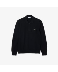 Lacoste Polo de punto de corte clásico y manga larga