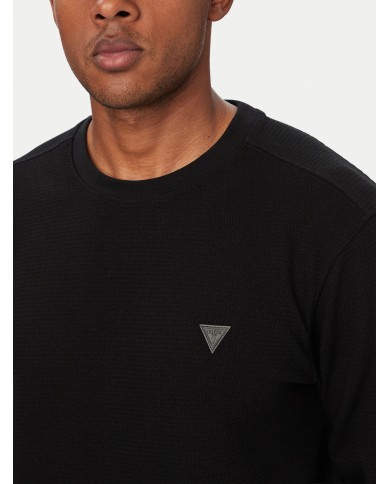 Guess Sudadera CN LS Texture Sweatshirt