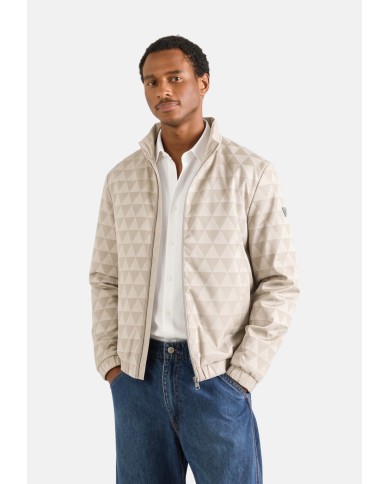 Guess Chaqueta Allover Logo Jacket