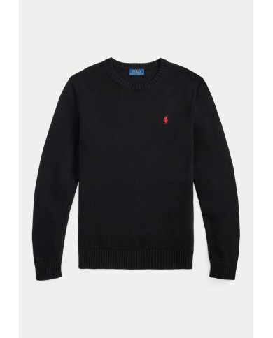 Ralph Lauren Jersey  de algodón con cuello redondo