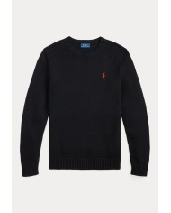 Ralph Lauren Jersey  de algodón con cuello redondo