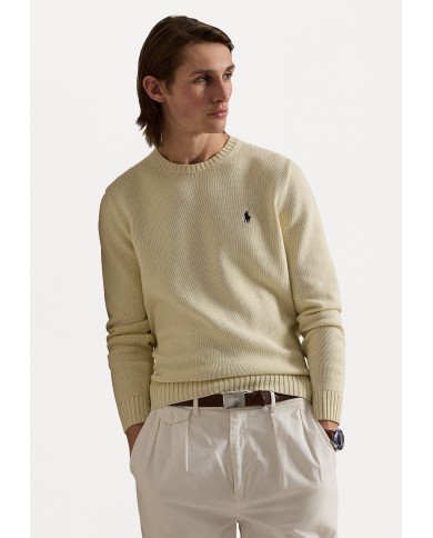 Ralph Lauren Jersey de algodón con cuello redondo