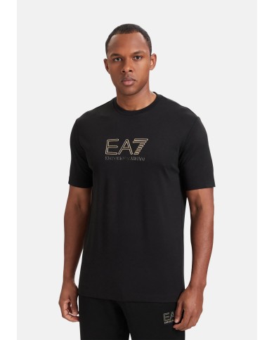 EA7 Emporio Armani Camiseta Train Premium Label M Tee Big Logo