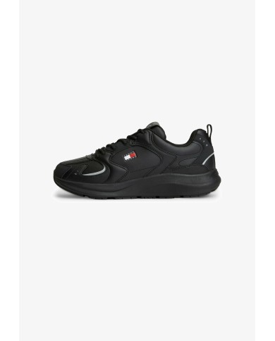 Tommy Jeans Zapatillas deportivas robusta con mezcla de texturas