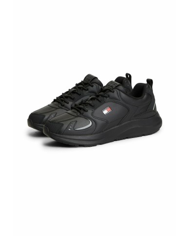 Tommy Jeans Zapatillas deportivas robusta con mezcla de texturas
