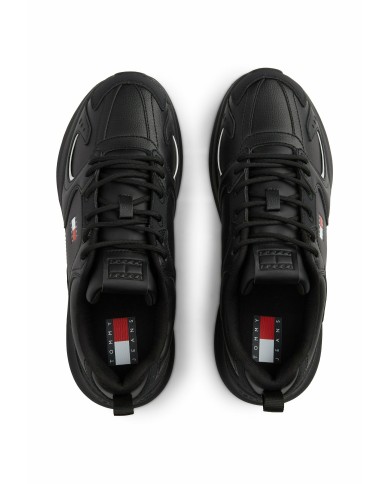 Tommy Jeans Zapatillas deportivas robusta con mezcla de texturas