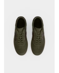 Tommy Hilfiger Zapatillas TH Tribeca de ante con mezcla de texturas