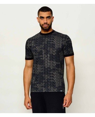 EA7 Emporio Armani Camiseta Train Logo Series M T-Shirt Monogram SS