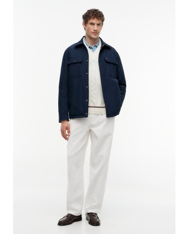 Tommy Hilfiger Chaqueta estilo camisa ligera plegable