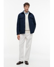 Tommy Hilfiger Chaqueta estilo camisa ligera plegable