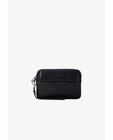 Calvin Klein Bolso con logo con emblema en toda la pieza