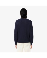 Lacoste Jersey de punto intarsia con ochos