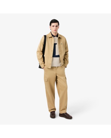 Lacoste Jersey de punto intarsia con ochos